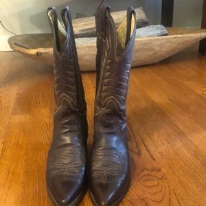 Justin Western Women’s Brown Leather Boots
